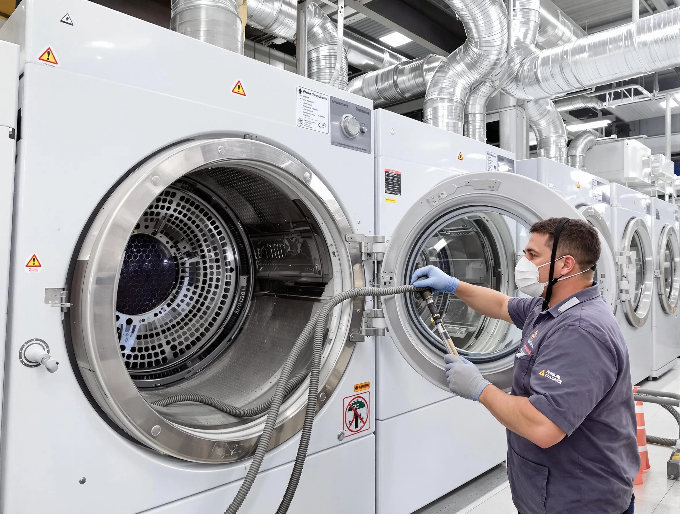 Industrial-grade dryer vent cleaning by East Basin Dryer Vent Cleaning in East Basin