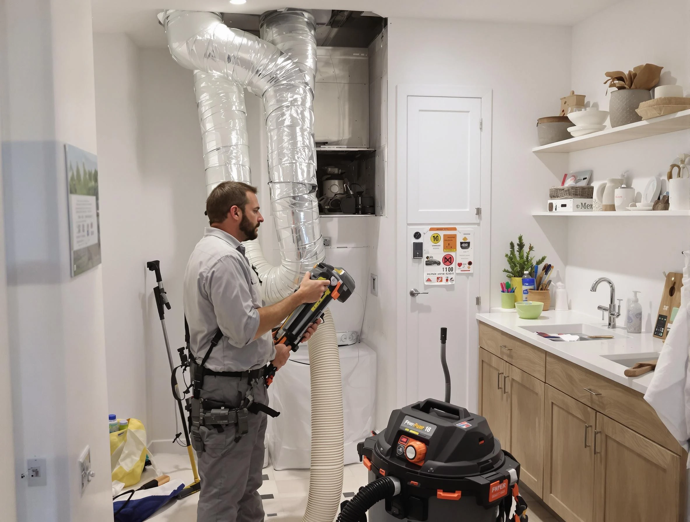 Clogged Dryer Vent Cleaning in East Basin